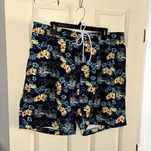 St Johns Bay / Tropical Island Mesh Lined Swim Mens Size XL